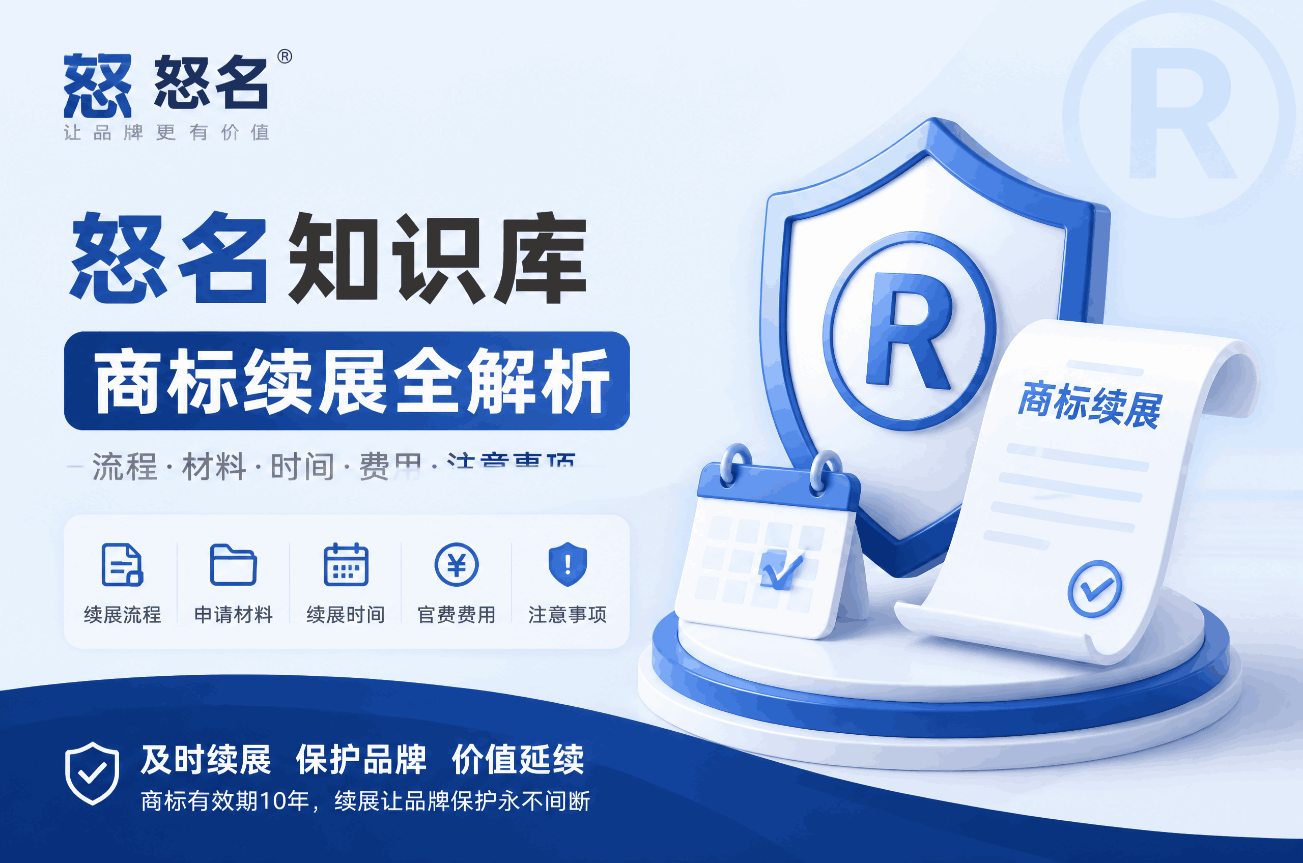 商标忘记续展别慌!这些补救方法帮你挽回商标权